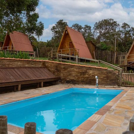 Chales E Camping Do Robinho 1 São Tomé das Letras 外观 照片