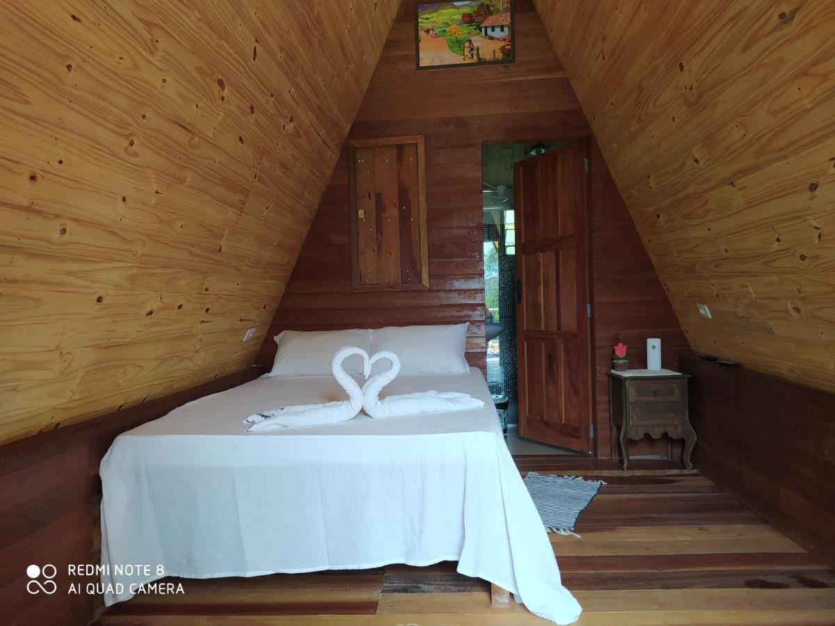 Chales E Camping Do Robinho 1 São Tomé das Letras 外观 照片