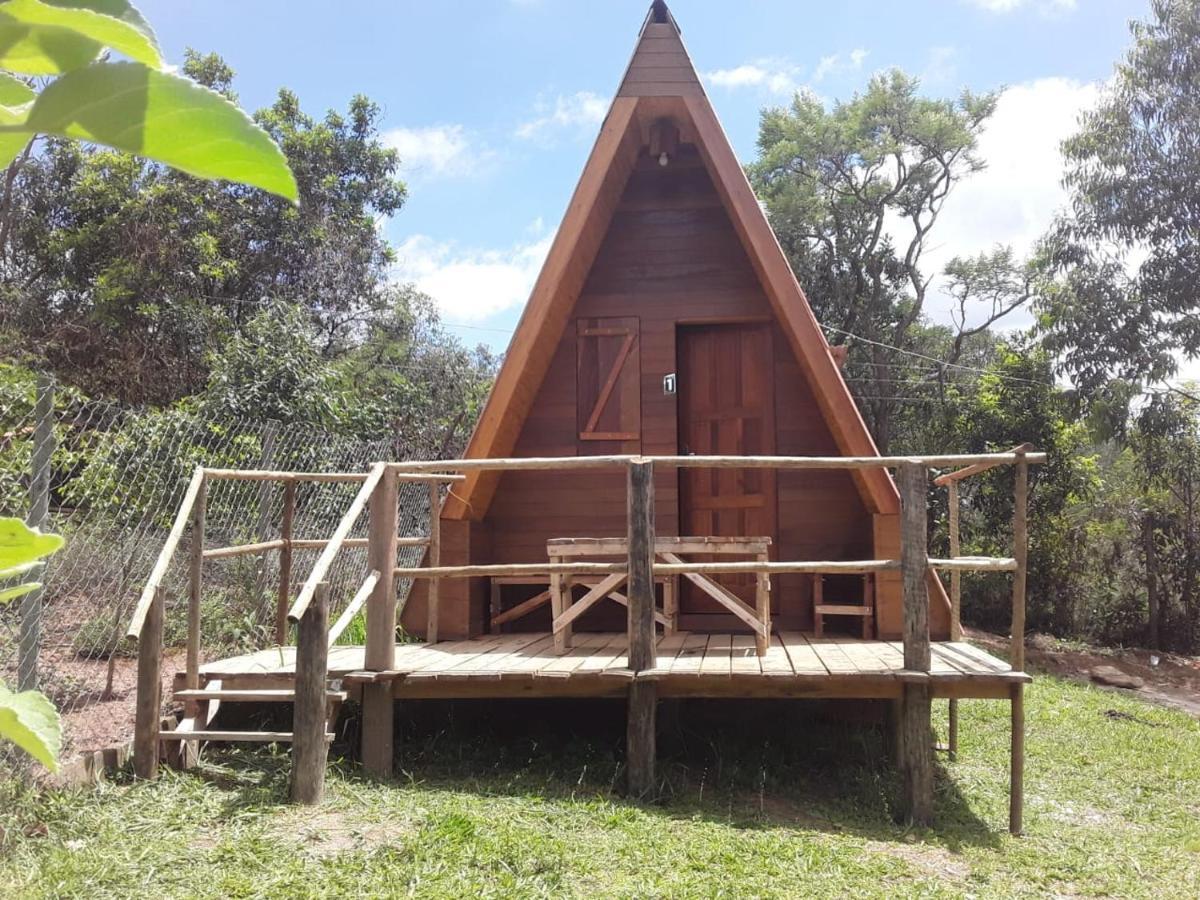 Chales E Camping Do Robinho 1 São Tomé das Letras 外观 照片